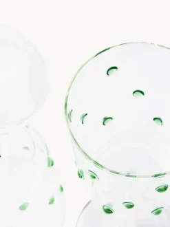 Copas de vino sopladas de vidrio borosilicato Nob, 2 uds.