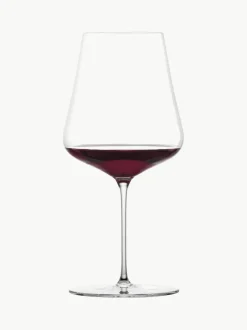 Copas de vino tinto artesanales, 2 uds.