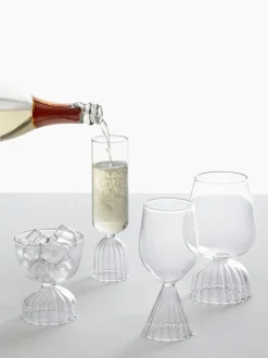 Copas de vino tinto artesanales Tutu, 2 uds.