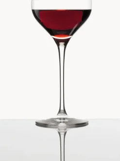 Copas de vino tinto de cristal Exquisit, 6 uds.