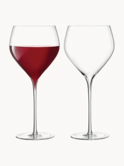 Copas de vino tinto sopladas Savoy, 2 uds.