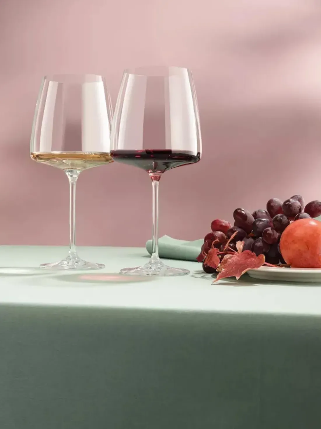 Copas de vino velado exuberante de cristal Vivid Senses, 2 uds.