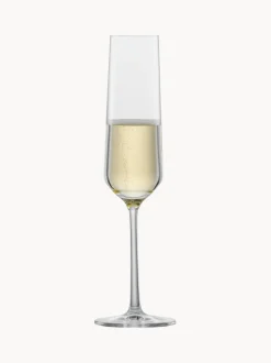 Copas flauta de champán de cristal Pure, 2 uds.
