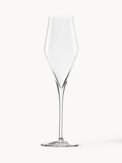 Copas flauta de champán de cristal Quatrophil, 6 uds.