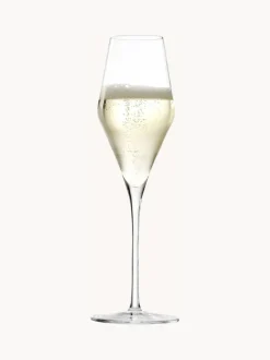 Copas flauta de champán de cristal Quatrophil, 6 uds.
