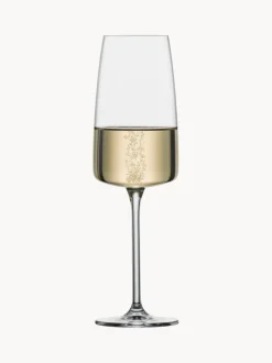 Copas flauta de champán de cristal Vivid Senses, 2 uds.