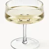Copas pompadour de champán artesanales con relieves Cami, 4 uds.