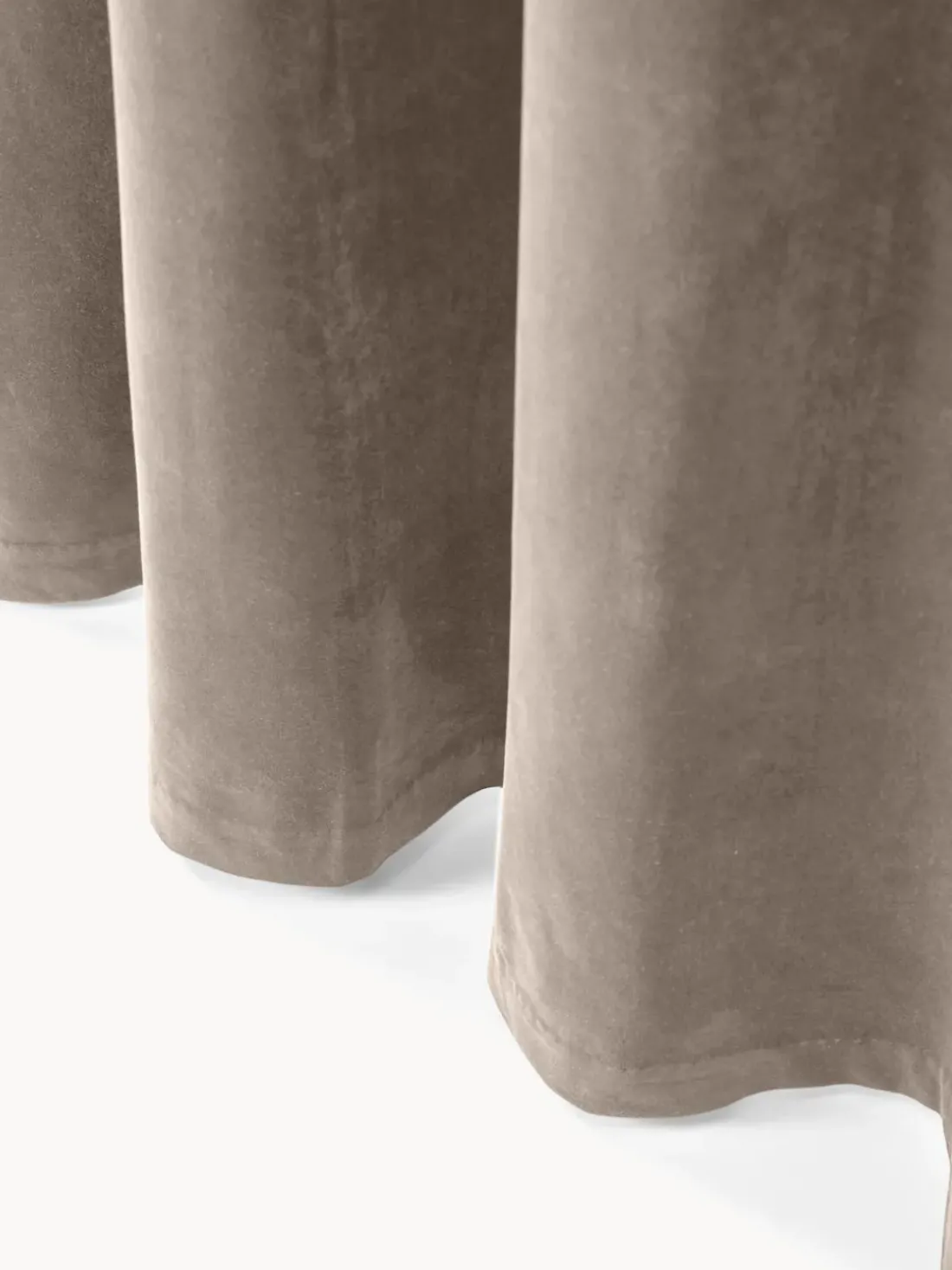 Cortinas oscurecedoras de terciopelo con ojales Rush, 2 uds.