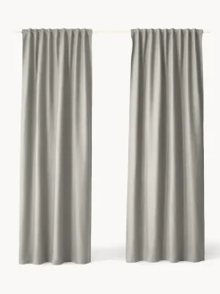 Cortinas semiopacas con multibanda Jensen, 2 uds.