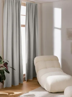 Cortinas semiopacas con multibanda Jensen, 2 uds.