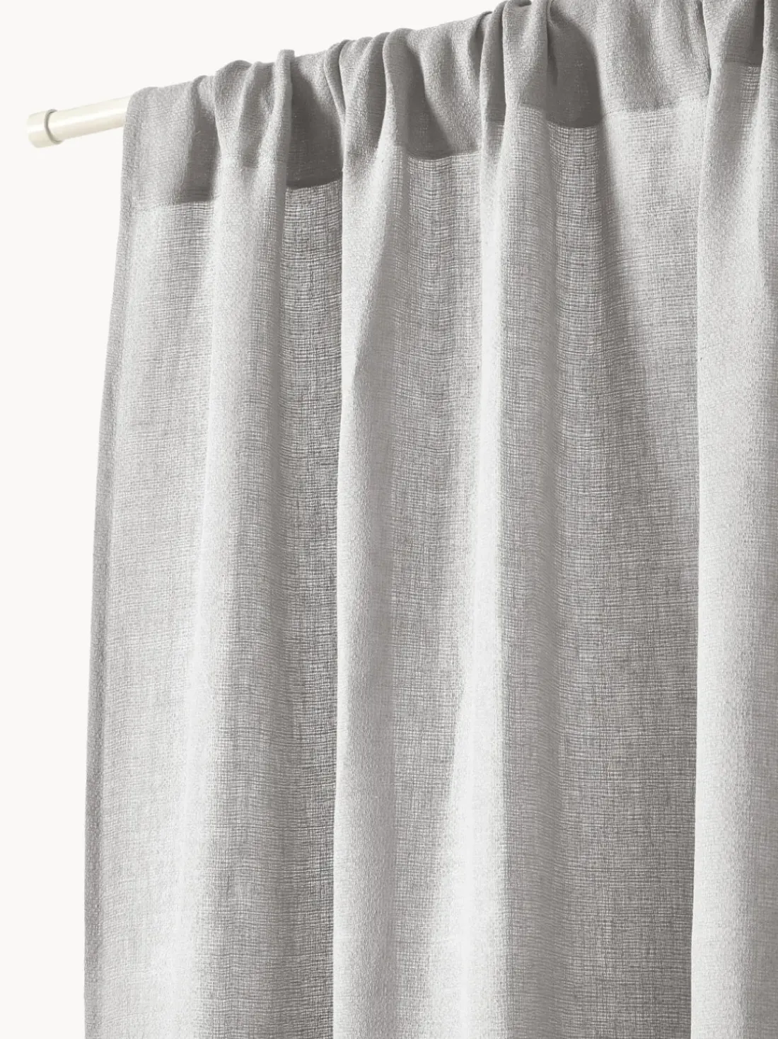 Cortinas semitransparentes con dobladillo Harmony, 2 uds.