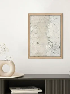 Cuadro con marco White Surface