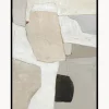 Cuadro en lienzo pintado a mano Accurate, marco de madera