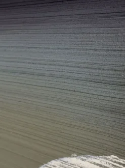 Cuadro en lienzo pintado a mano Kubrick, marco de madera
