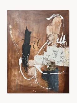 Cuadro en lienzo pintado a mano Rust