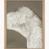 Cuadro Nordic Art / Raw shape 1 / 30x40 cm / Marco de roble