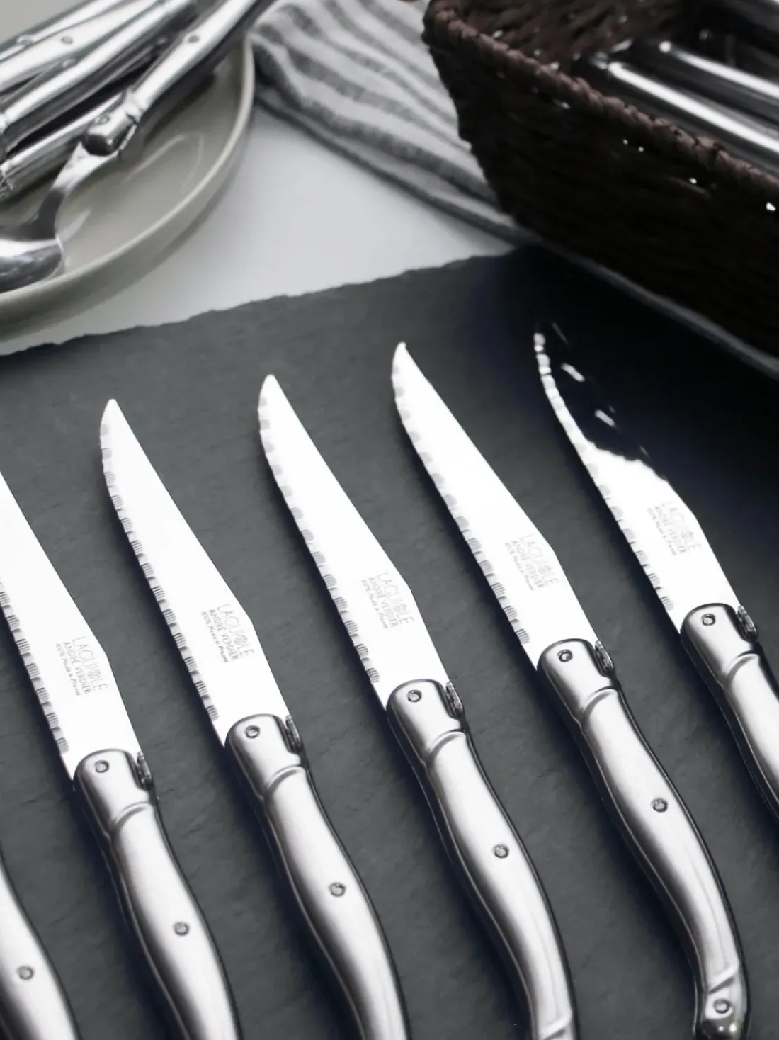 Cubertería pulida Debutant Inox, 6 comensales (24 pzas.)