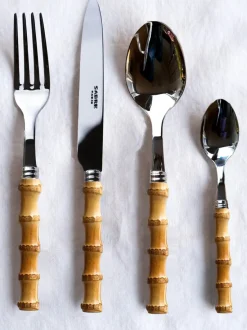 Cucharita de madera de bambú Panda