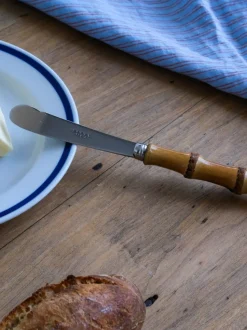 Cuchillo para mantequilla de bambú Panda