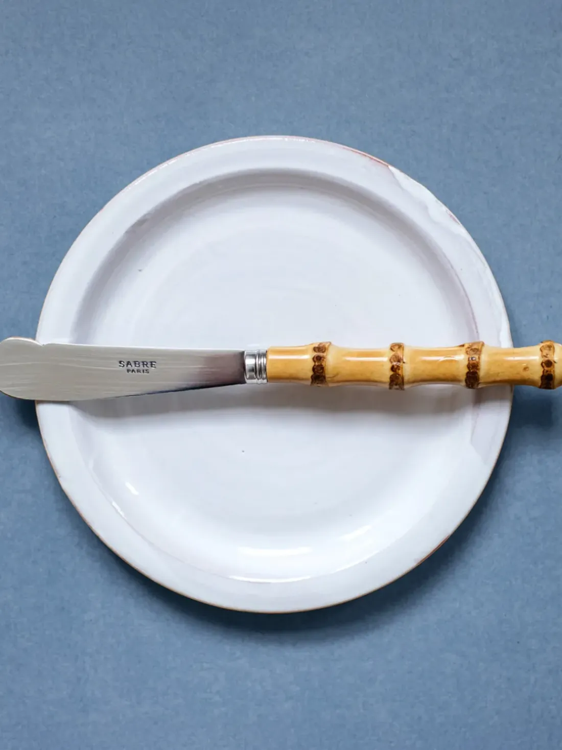 Cuchillo para mantequilla de bambú Panda