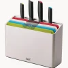 Cuchillos de cocina y tablas de cortar con soporte Folio Icon Plus, 9 pzas.
