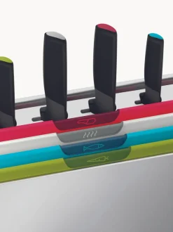 Cuchillos de cocina y tablas de cortar con soporte Folio Icon Plus, 9 pzas.