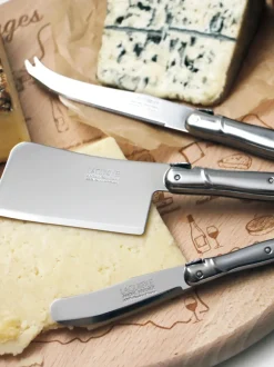 Cuchillos de queso Debutant Inox, 3 uds.