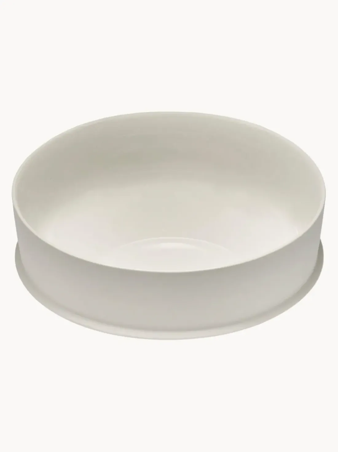 Cuenco de porcelana con esmalte reactivo Dune