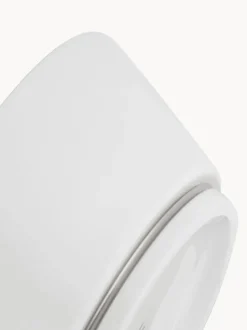 Cuencos artesanales de porcelana con borde platino pintado a mano Vitruv, 2 uds.