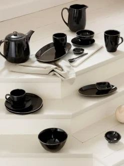 Cuencos artesanales Nordic Coal, 4 uds.
