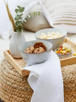 Cuencos artesanales Nordic Sand, 4 uds.