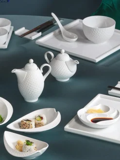 Cuencos con tapa artesanal Relief, 2 uds.