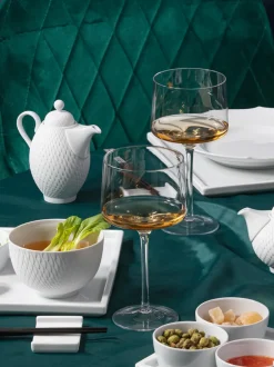 Cuencos con tapa artesanal Relief, 2 uds.