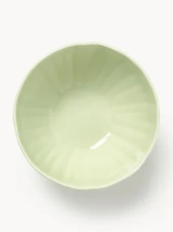Cuencos de porcelana con relieves Sali, 4 uds.
