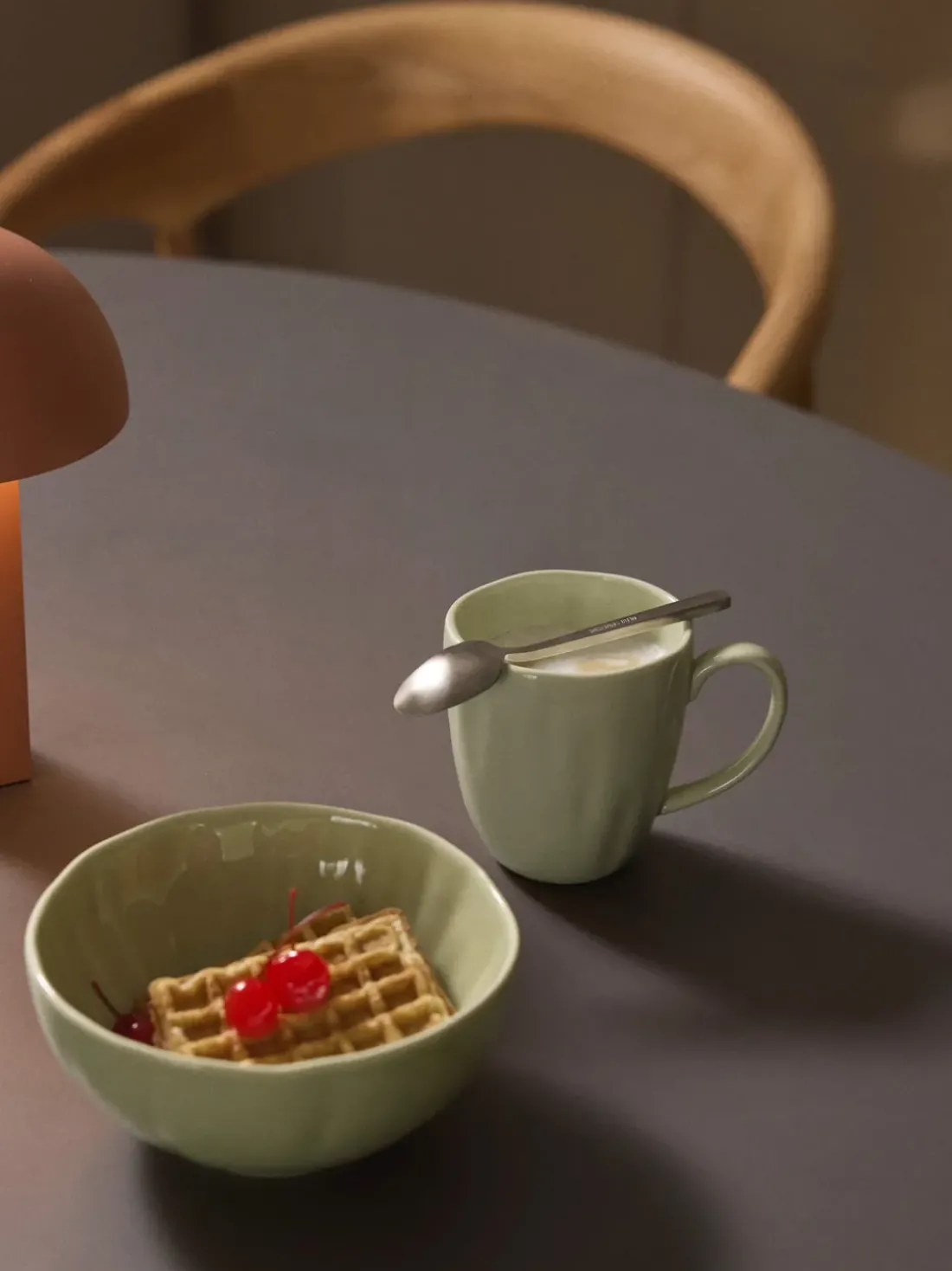 Cuencos de porcelana con relieves Sali, 4 uds.