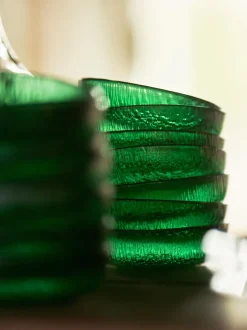 Cuencos de vidrio The Emeralds, 2 uds.