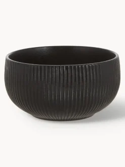 Cuencos mate con relieve Neri, 2 uds.