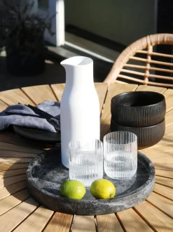 Cuencos mate con relieve Neri, 2 uds.