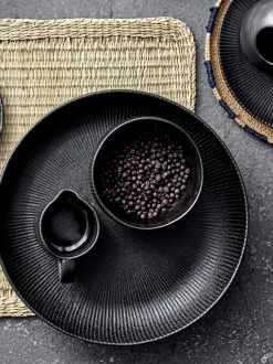 Cuencos mate con relieve Neri, 2 uds.