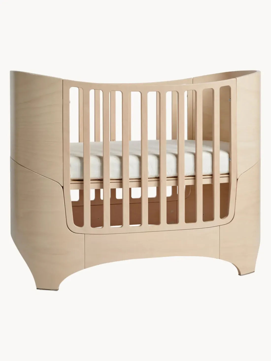 Cuna de madera con extensión a cama infantil Leander Classic, 70 x 150 cm