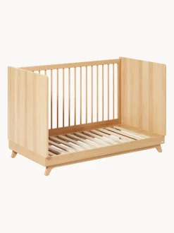 Cuna de madera de haya Maralis, 70 x 140 cm