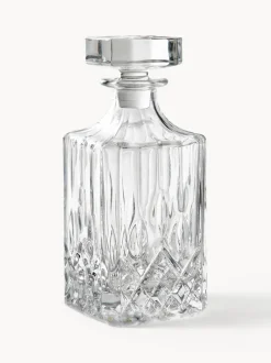 Decantador de cristal con relieve George, 700 ml
