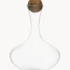 Decantador de vidrio soplado Eden, 2 L