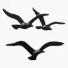 Decoración de pared de metal Birdy, 2 pzas.