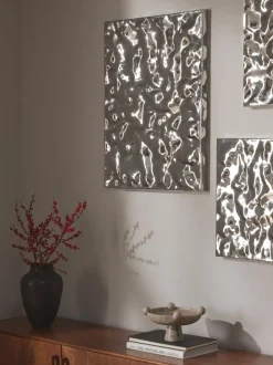 Decoración de pared martillada Splash