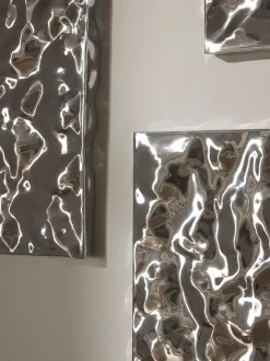 Decoración de pared martillada Splash