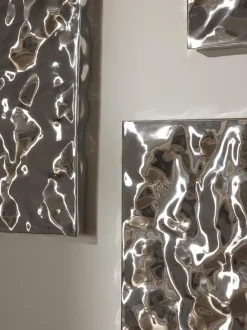 Decoraciones de pared martillada Splash, 2 uds.