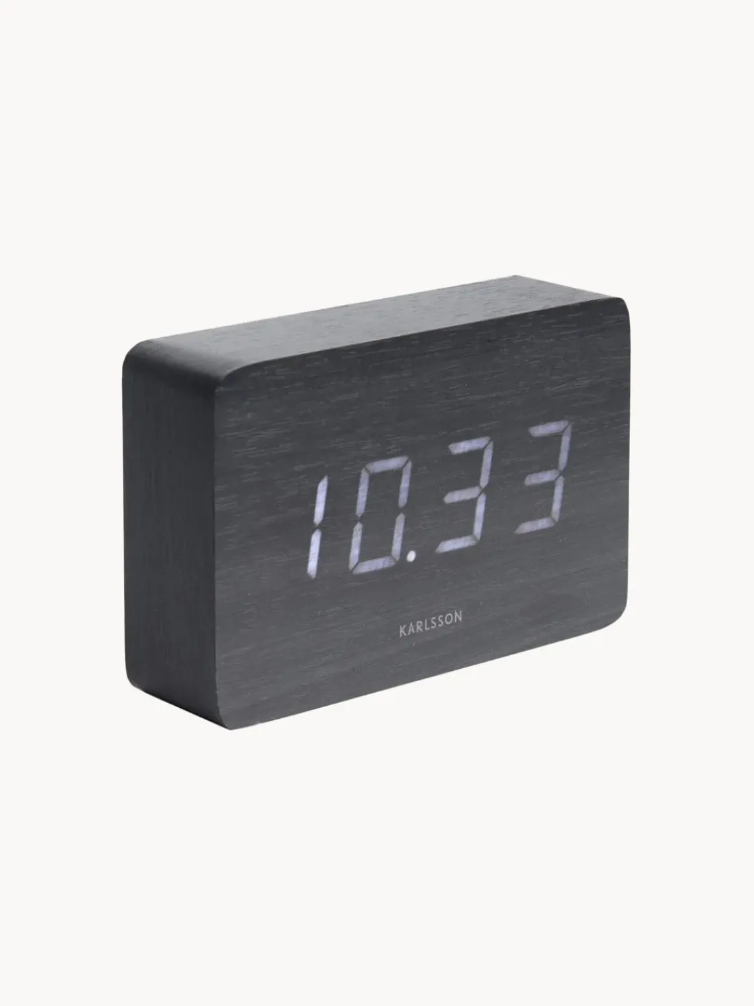 Despertador LED Square, con conexión USB