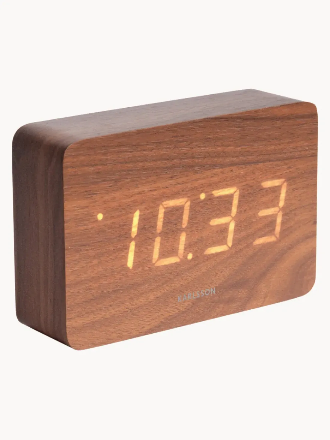 Despertador LED Square, con conexión USB