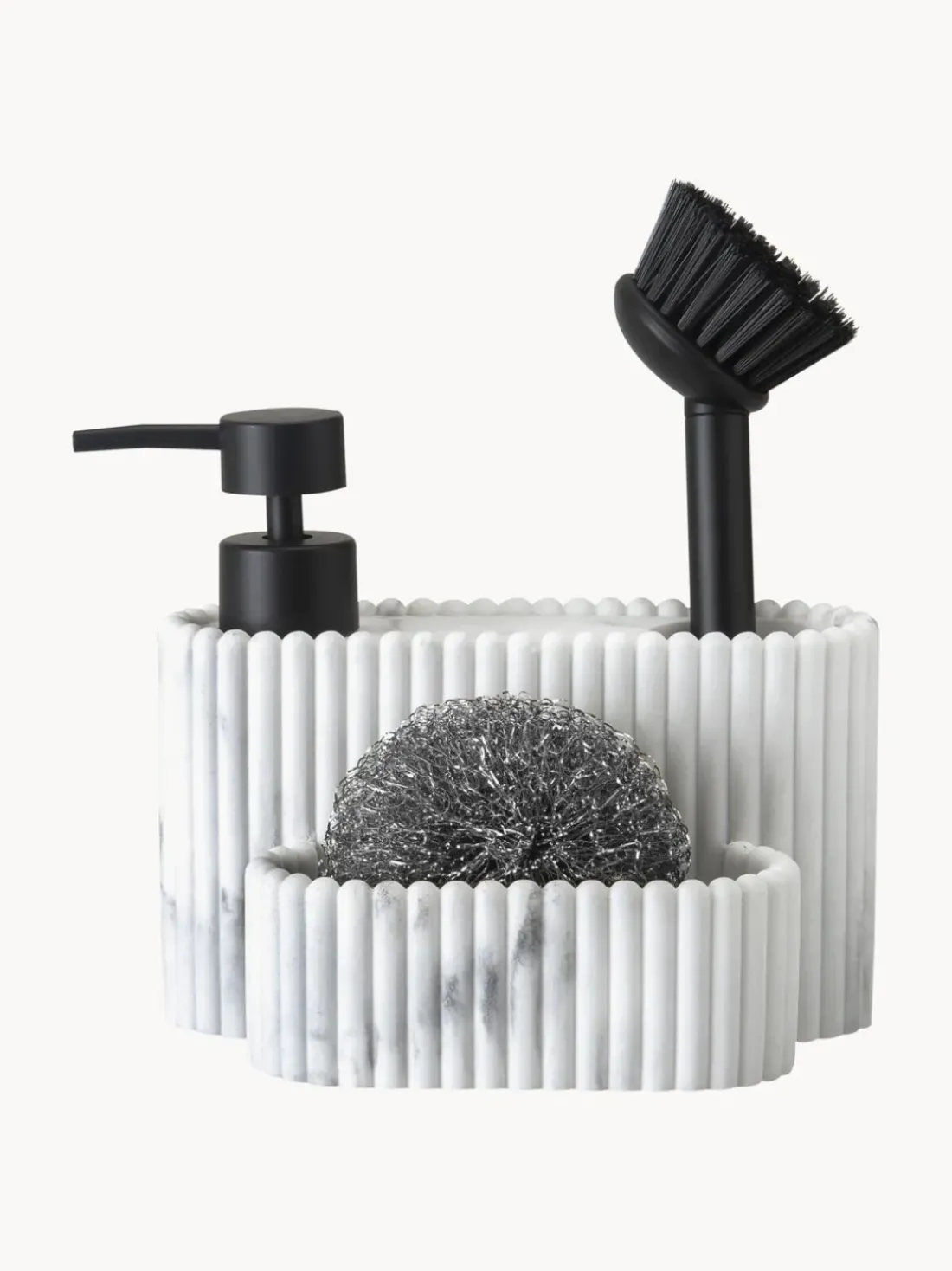 Dispensador de líquido con cepillo Holy, 3 pzas.